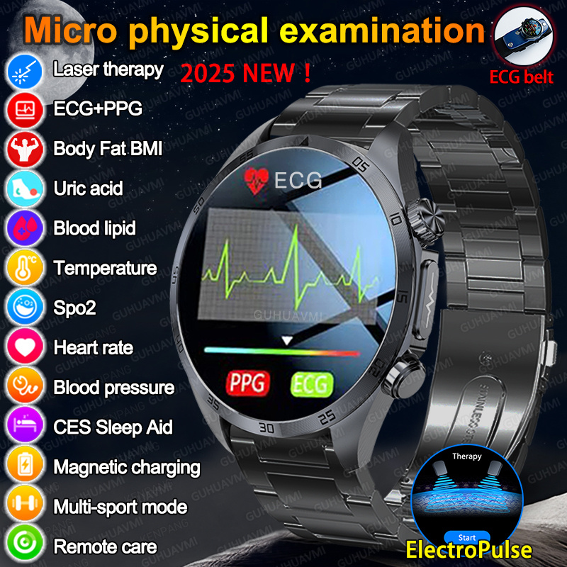 Sports Equipment In Spanish - 2026 New Pulse﻿ ECG+PPG Treatment Smart