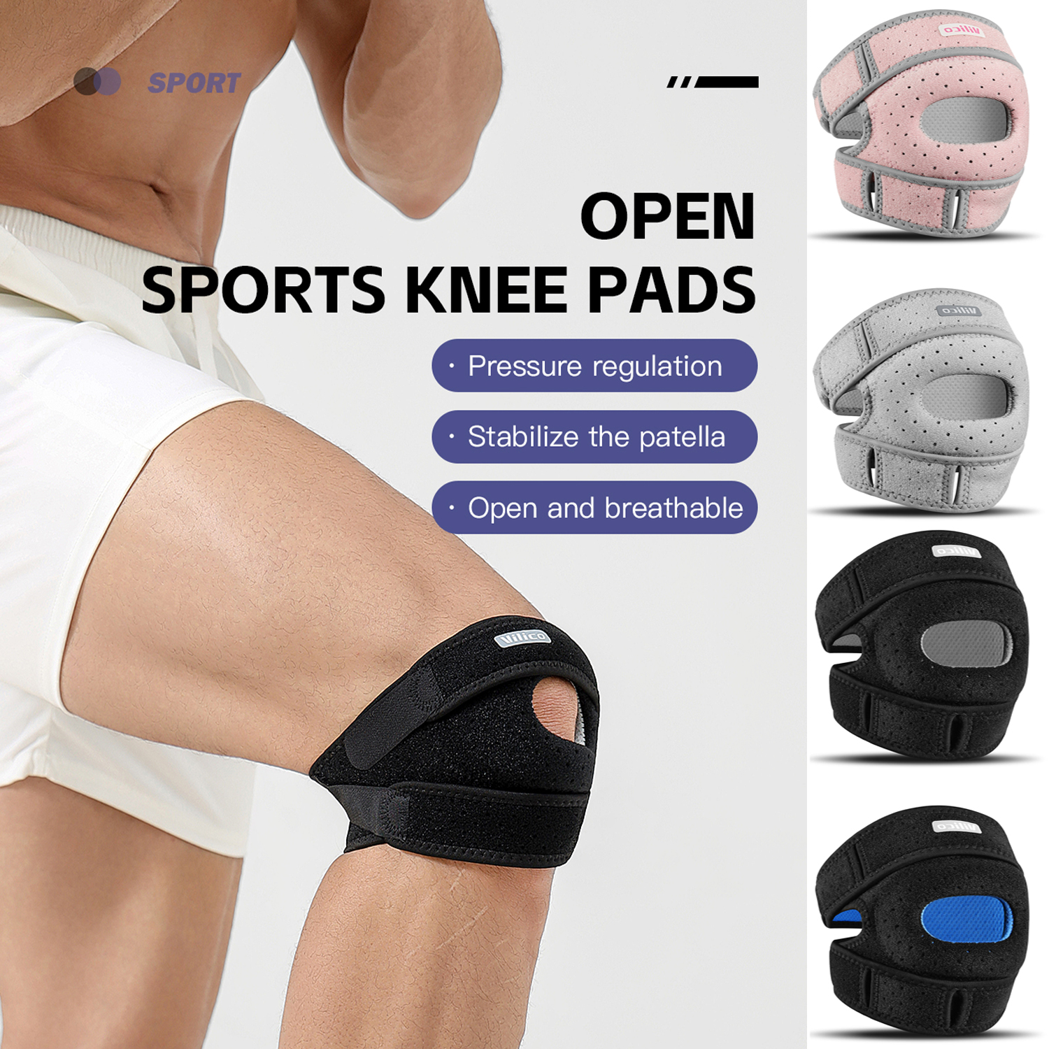 Sports Equipment United - Sports Patella Strap Running Jump Rope
