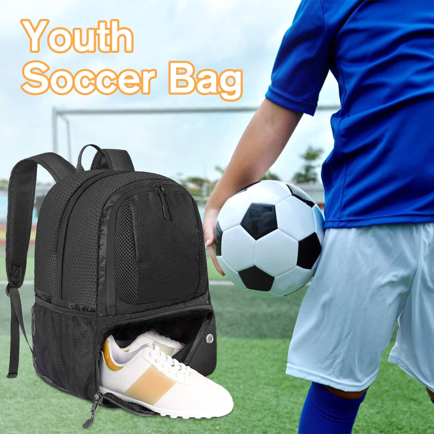 Sports Equipment Warehouse - Waterproof and light shoulder football storage