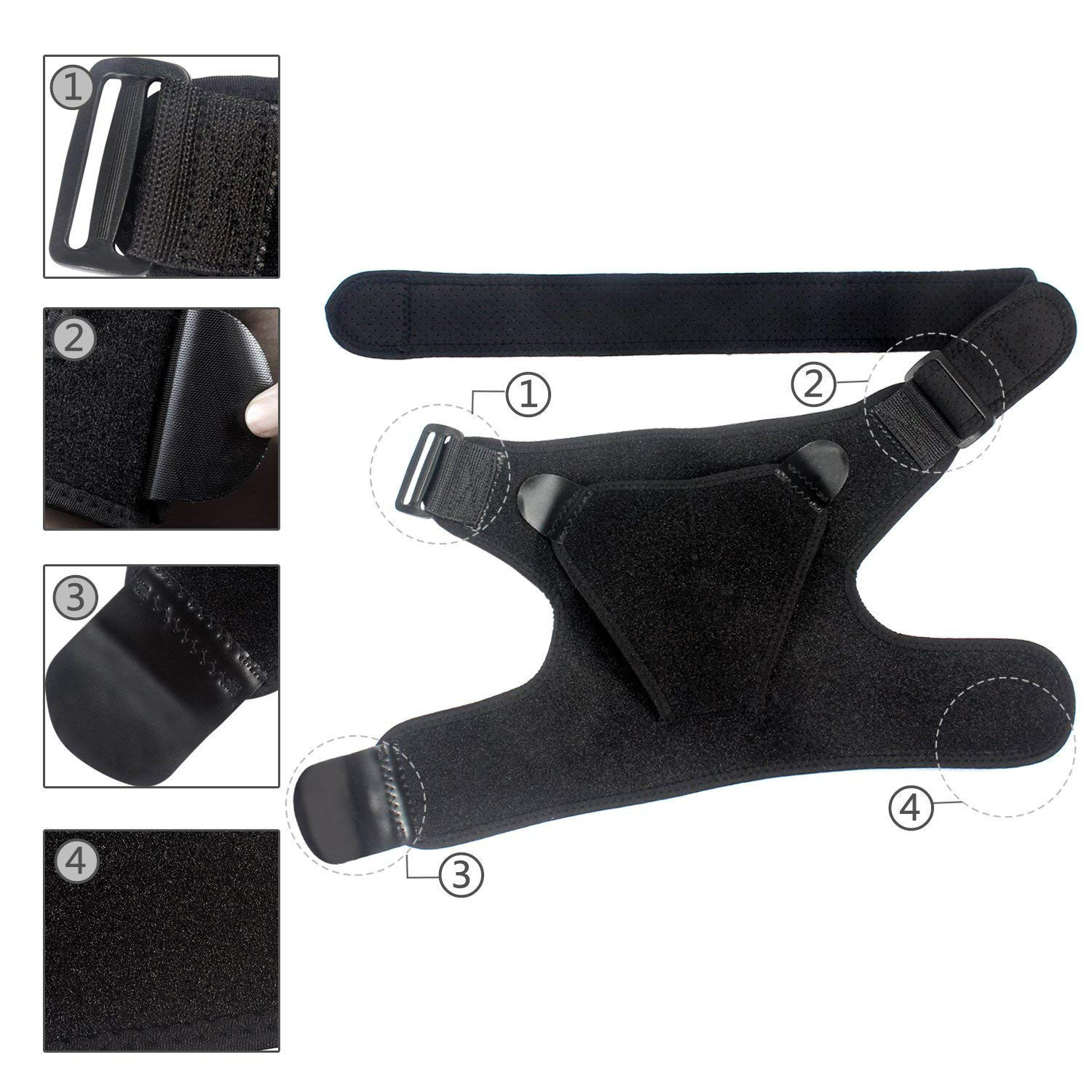 Adjustable Left/Right Shoulder - Sports Equipment United avis et prix