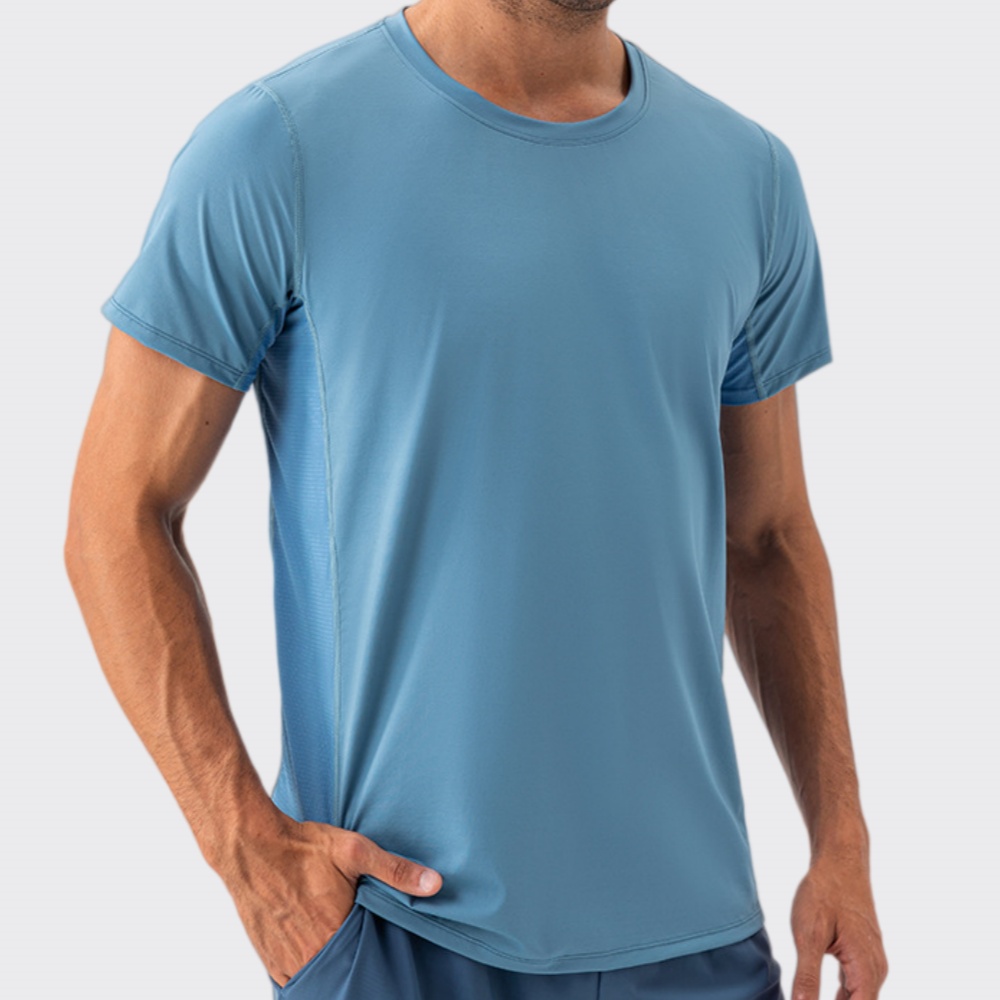 Quick Dry Sports T-Shirt Short - Sports Equipment Logo avis et prix