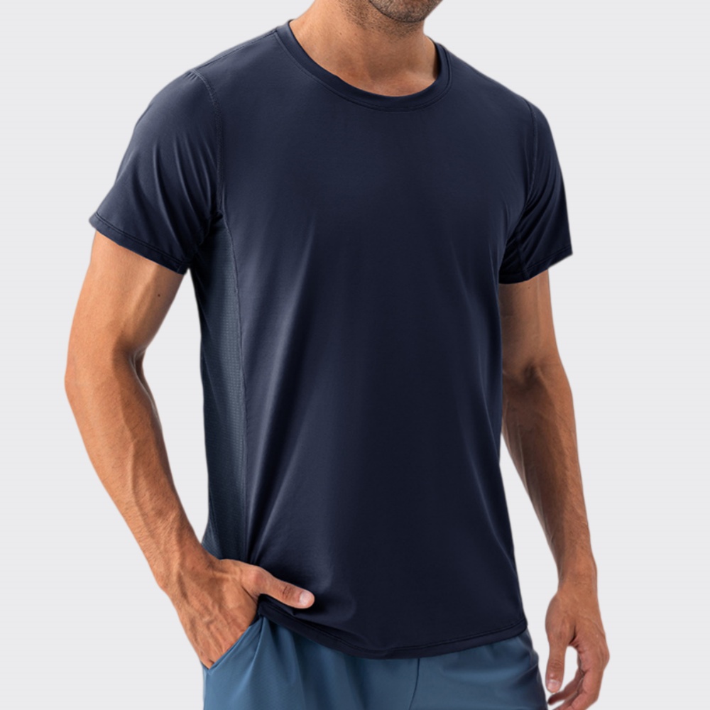 Quick Dry Sports T-Shirt Short - Sports Equipment Logo avis et prix