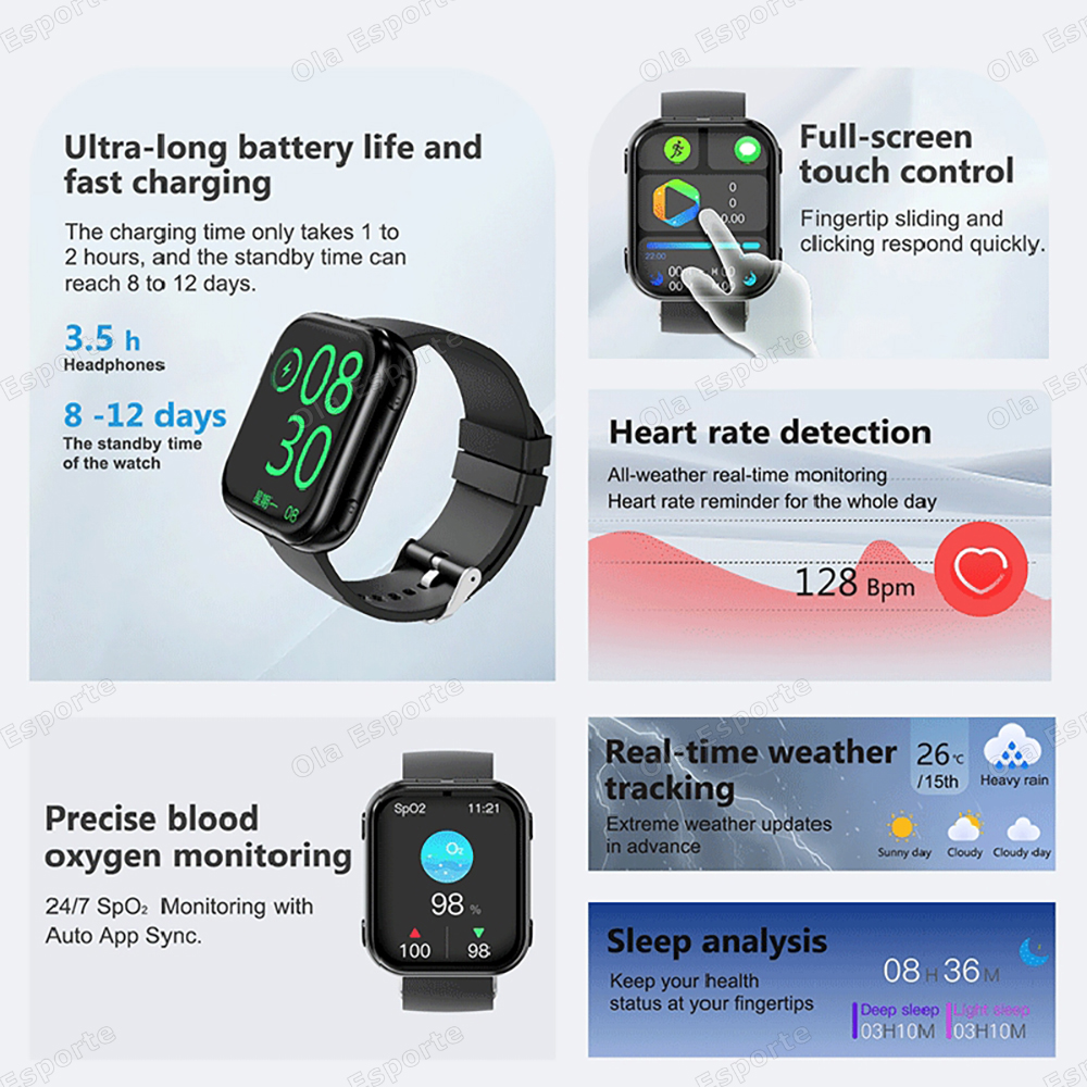 Sports Smartwatch 2 en 1 Equip - Sports Equipment In Spanish avis et prix