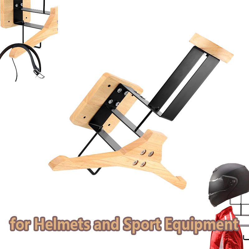 Wood Motorcycle Helmet Holder  - Sports Equipment Factory avis et prix