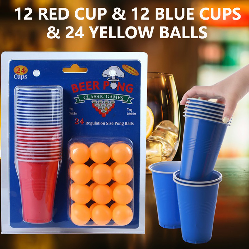 Beer Pong Game Set & Party Cup - Ping Pong Ball Set avis et prix