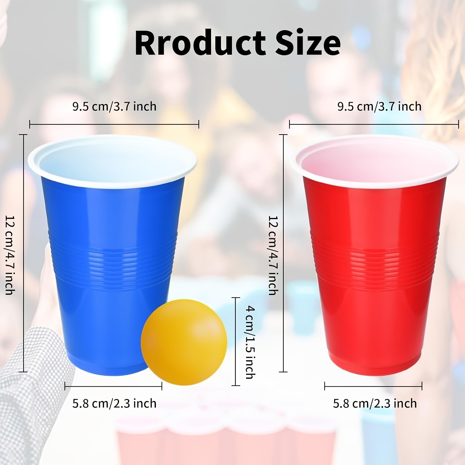 Beer Pong Game Set & Party Cup - Ping Pong Ball Set avis et prix
