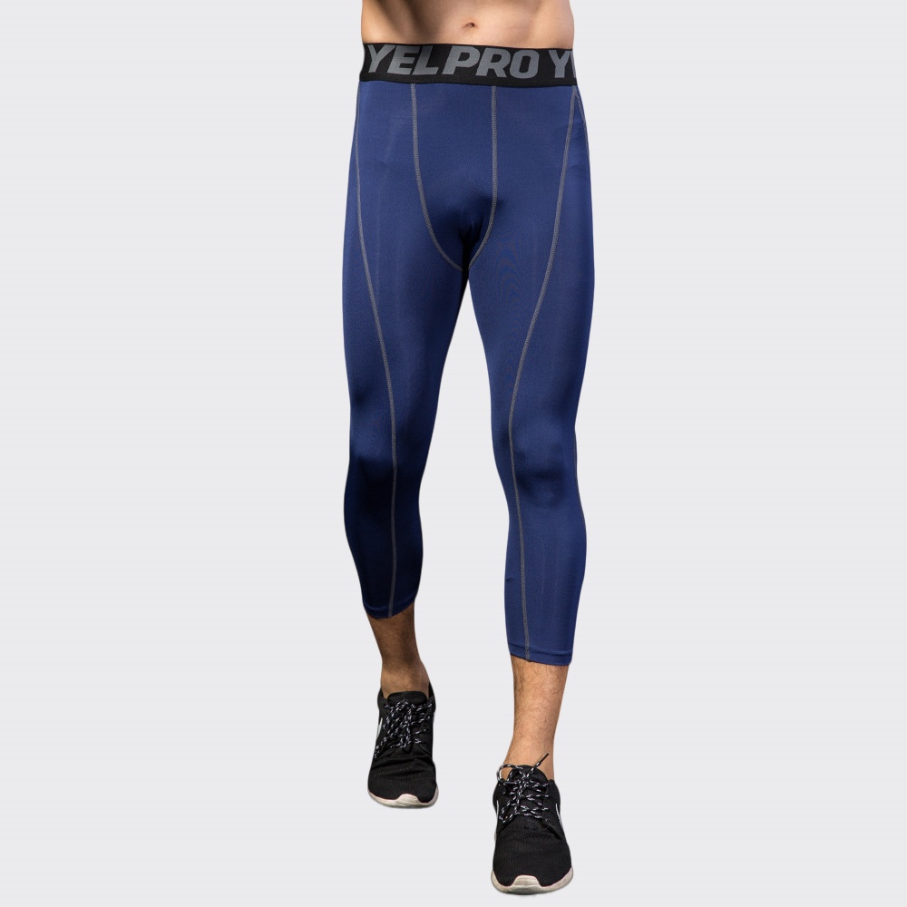 Men Compression Fitness Leggin - Sports Equipment Logo avis et prix