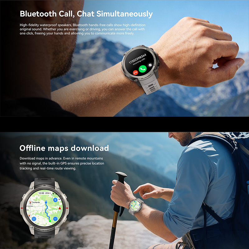 GPS Outdoor Sports Watch1.43 A - Sports Equipment In Spanish avis et prix