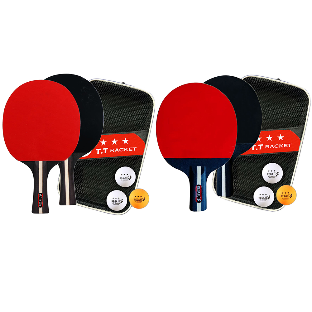 Table Tennis Racket 2 Rackets  - Ping Pong Ball Set avis et prix