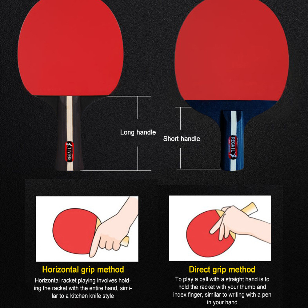 Table Tennis Racket 2 Rackets  - Ping Pong Ball Set avis et prix