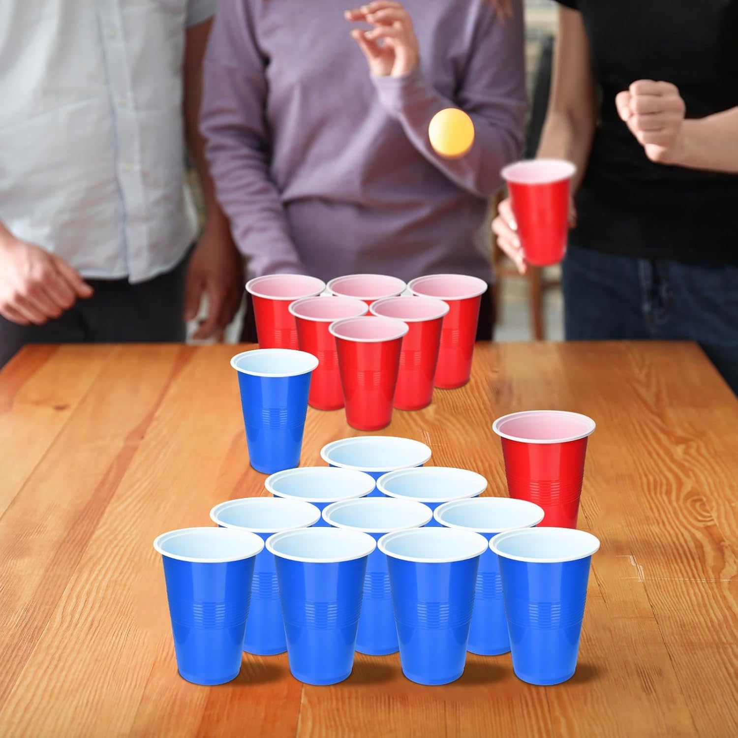 Cup Pong Game Set 22 Pcs 16 Oz - Ping Pong Ball Set avis et prix