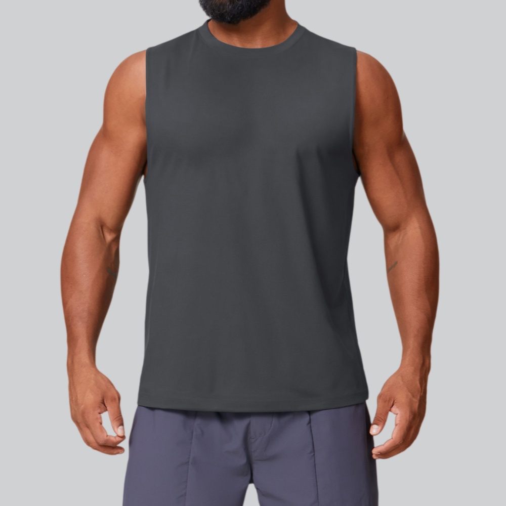 Men's Fitness Tank Tops Summer - Sports Equipment Logo avis et prix