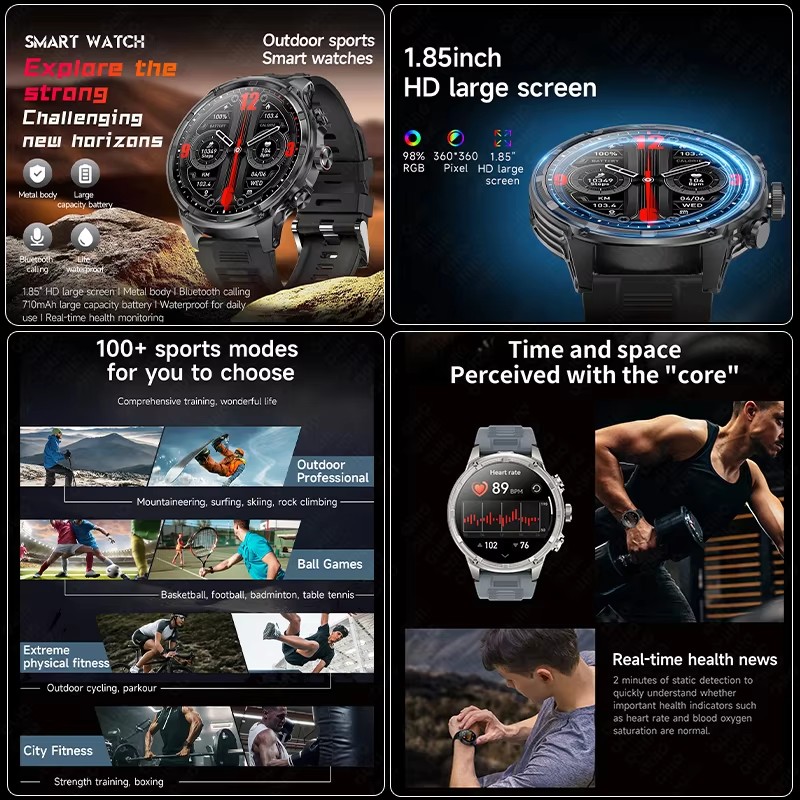 2026 Smart Watch 1.85-inch hig - Sports Equipment In Spanish avis et prix