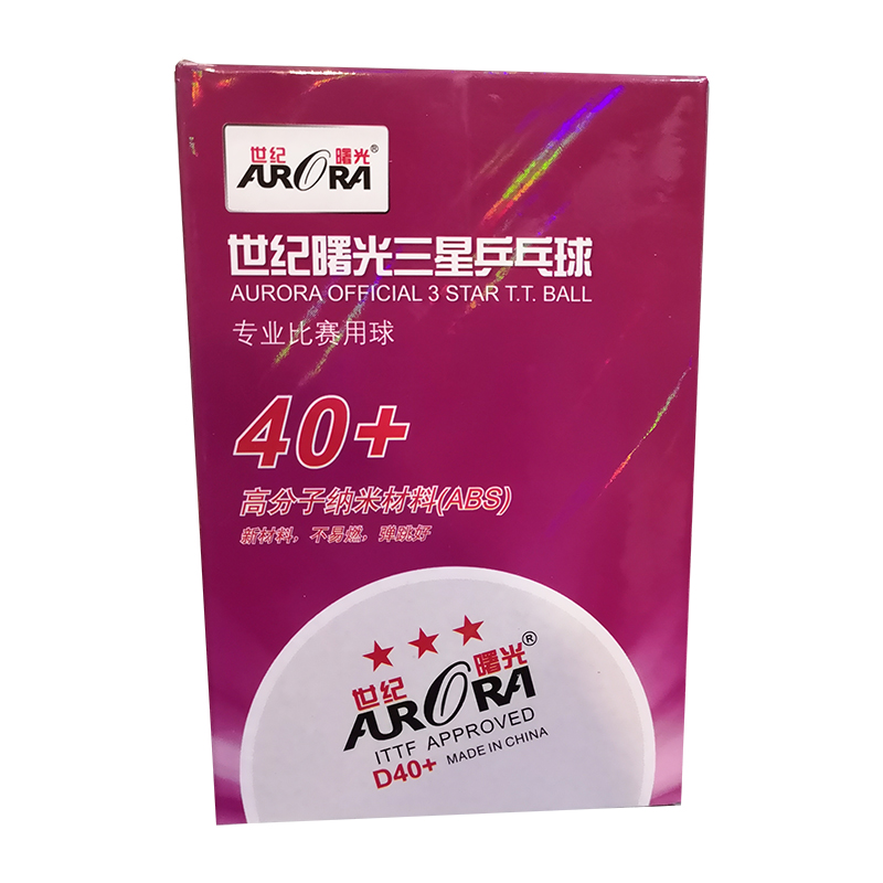 AURORA ITTF approved Table Ten - Ping Pong Ball Set avis et prix