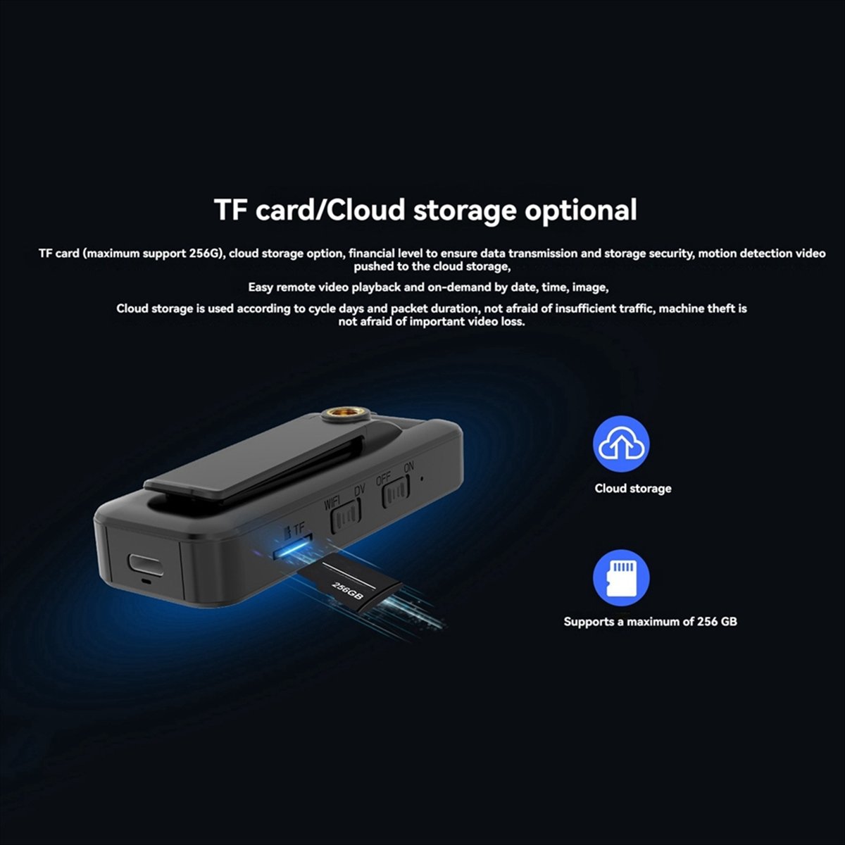 NEW WIFI Portable Recorder HD  - Sports Equipment Video avis et prix