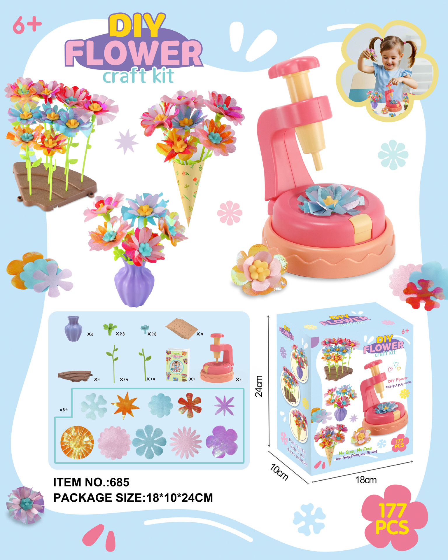 Flower Bouquets Toys Handmade  - Sports Equipment Factory avis et prix