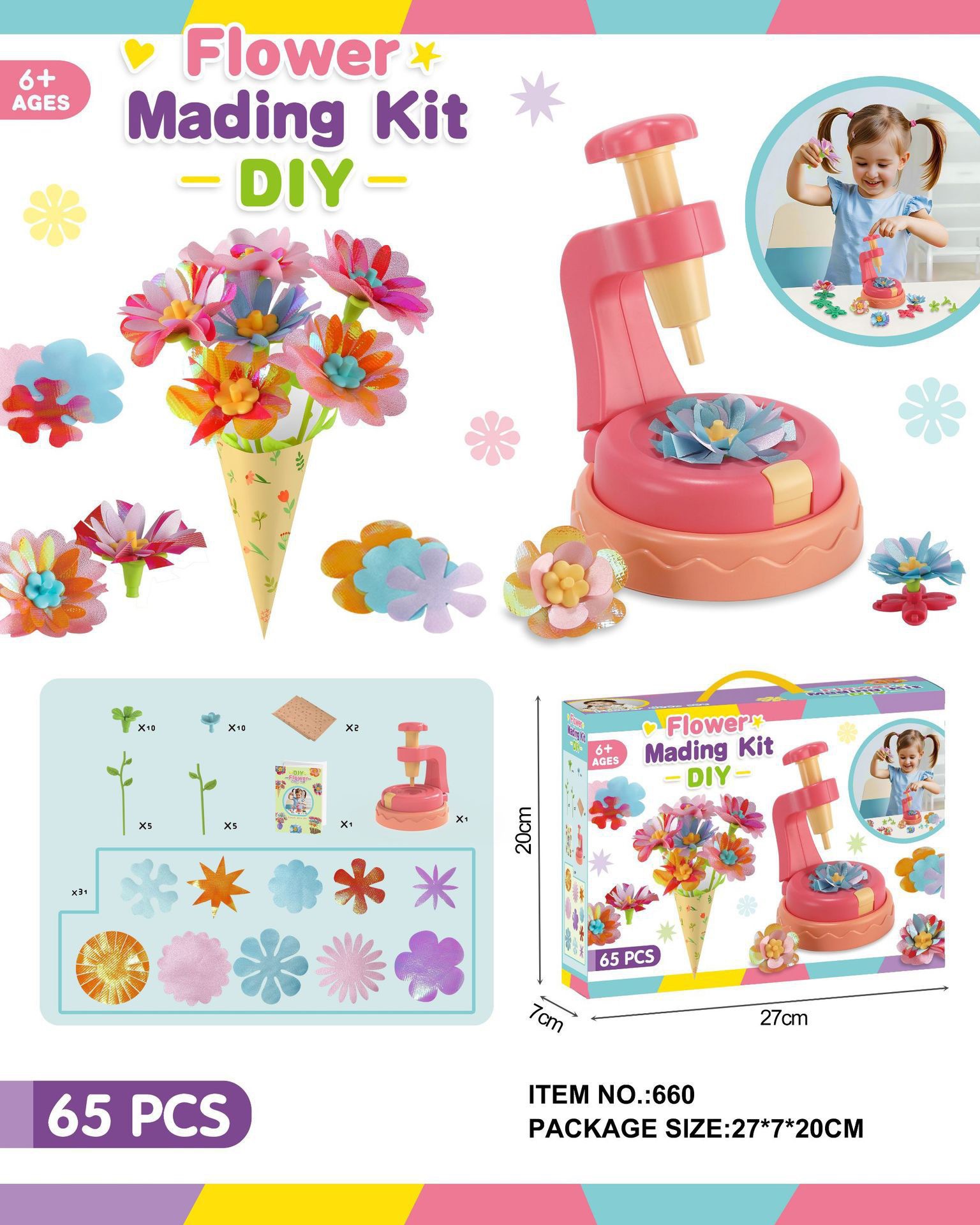 Flower Bouquets Toys Handmade  - Sports Equipment Factory avis et prix