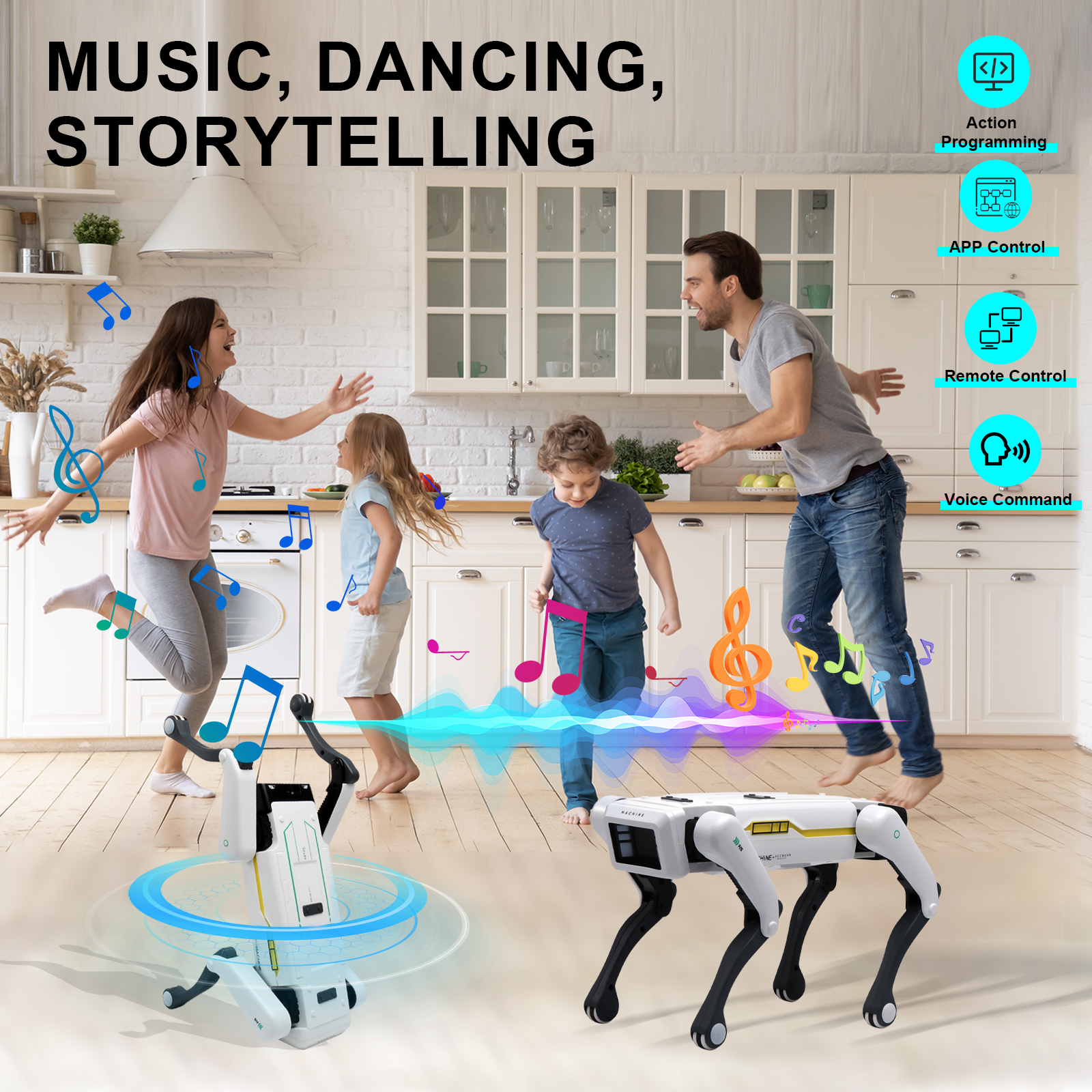 Intelligent AI RC Robot Dog Vo - Sports Equipment Factory avis et prix