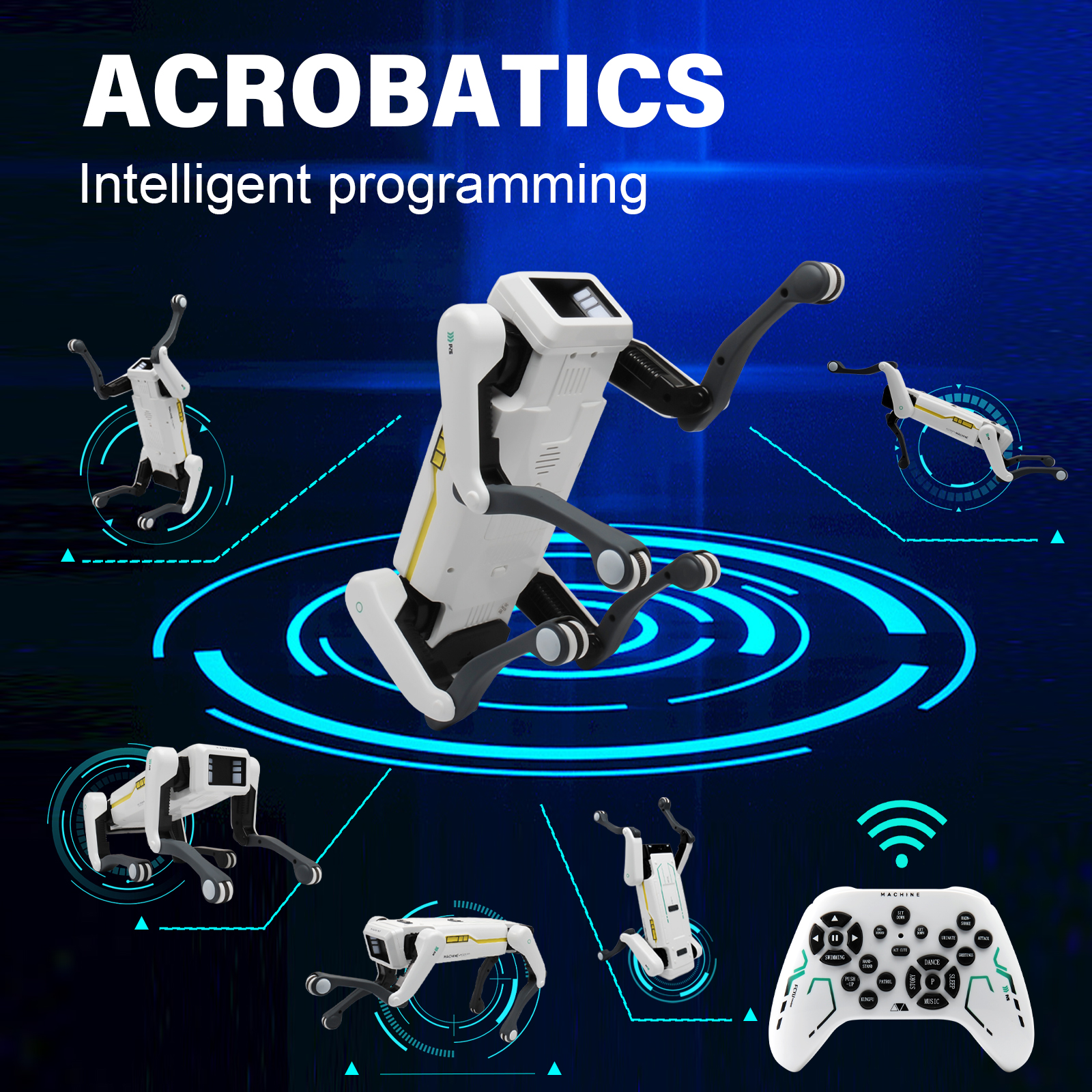 Intelligent AI RC Robot Dog Vo - Sports Equipment Factory avis et prix