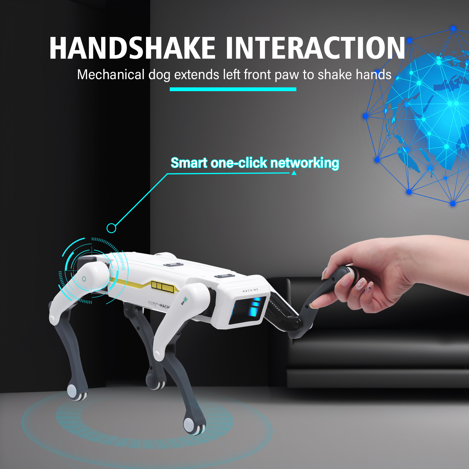 Intelligent AI RC Robot Dog Vo - Sports Equipment Factory avis et prix
