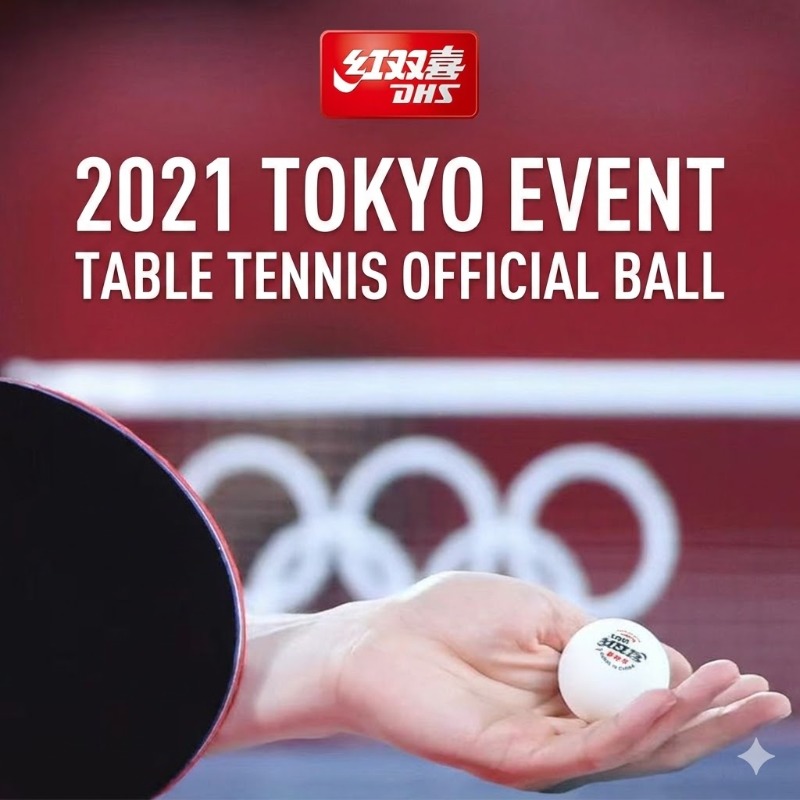 6pcs Original DHS WTT Ping Pon - Ping Pong Ball Set avis et prix