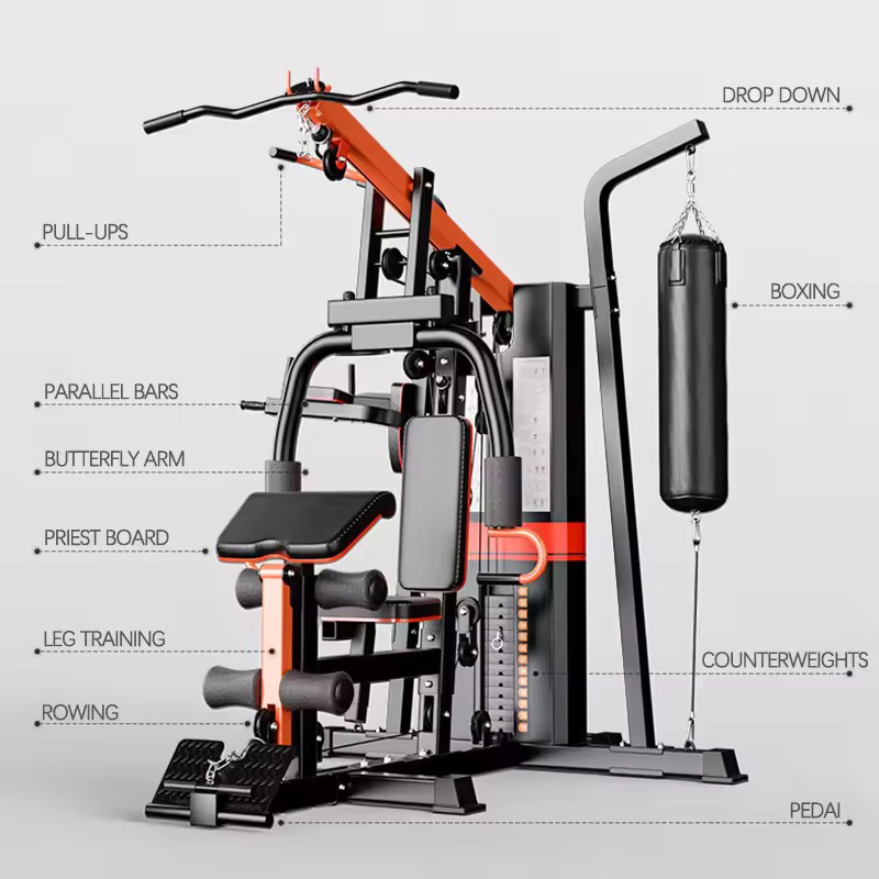 Three-Person Combined Fitness  - Sports Equipment United avis et prix