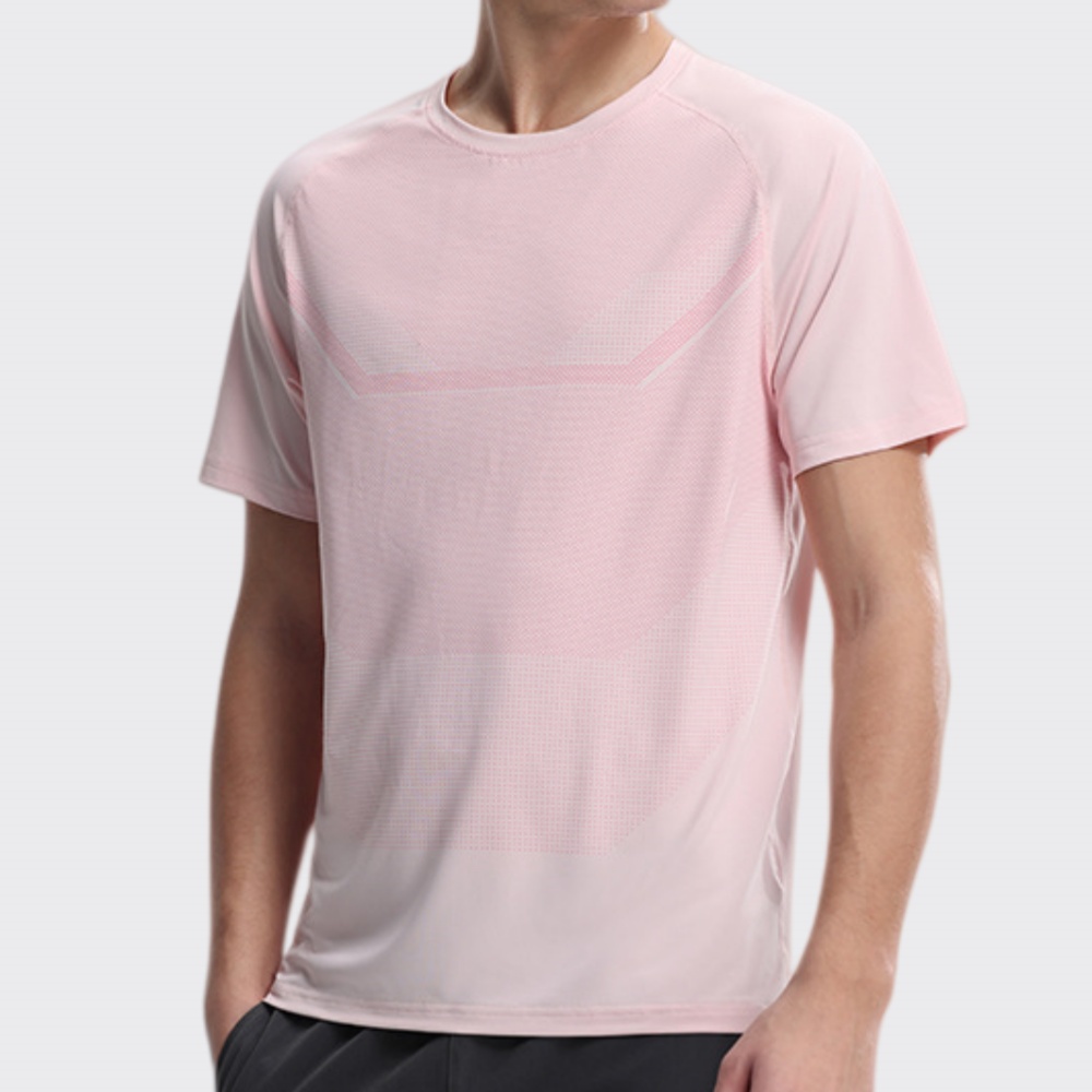 Men's Fitness Sports Round-nec - Sports Equipment Logo avis et prix