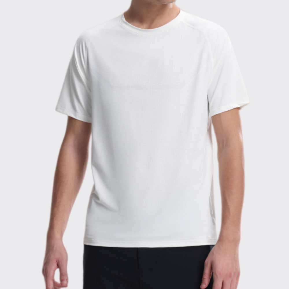 Men's Fitness Sports Round-nec - Sports Equipment Logo avis et prix
