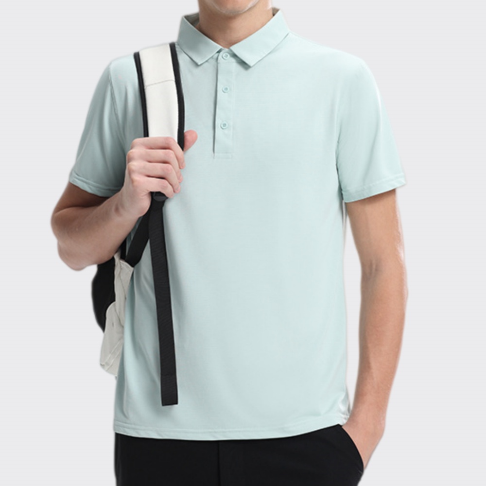 Men's Sports Quick Dry Polo Sh - Sports Equipment Logo avis et prix